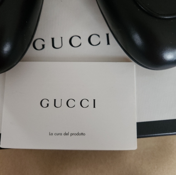 GUCCI PRINCETOWN HORSEBIT MULES NEW IN BOX - Picture 11 of 12
